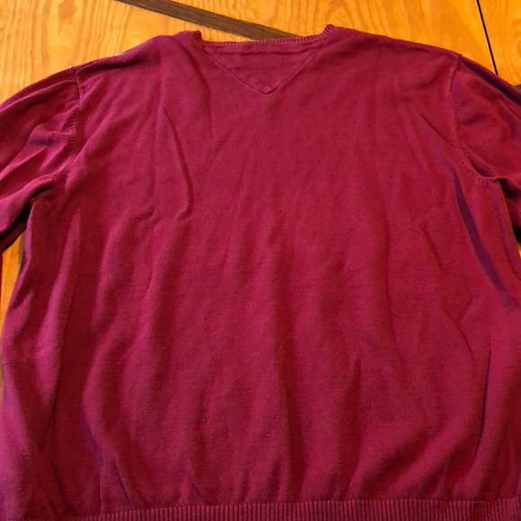 Men VNeck Sweater Tommy Hilfiger Large - Picture 5 of 5